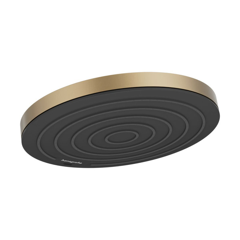 hansgrohe Pulsify S Showerhead 260 1-Jet, 2.5 GPM, Brushed Bronze, 2.5 GPM