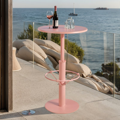Iftikhar Round Steel Outdoor Table