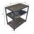 Milardo Solid Wood End Table with Wireless Charger and Storage-136375959