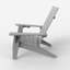 Chaise Adirondack en plastique Yeagertown-1020592662