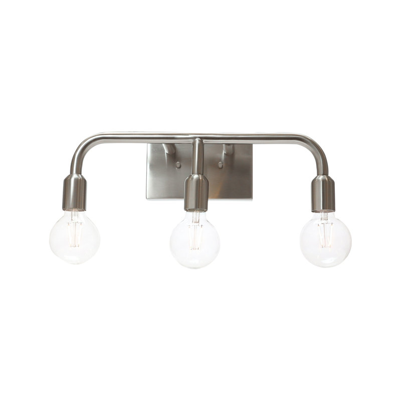 Conar 3 - Light Dimmable Vanity Light, Brushed Nickel