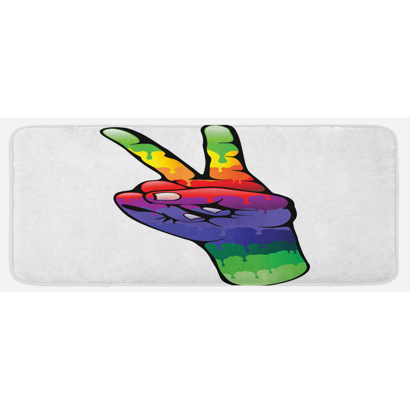 Tapis de cuisine groovy