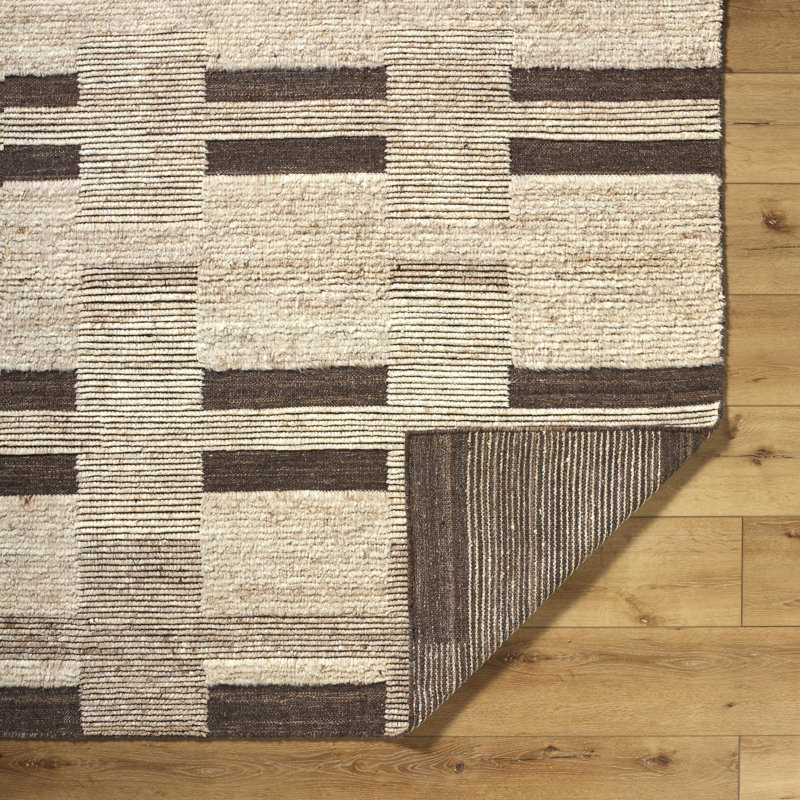 Folklore Hand Knotted Area Rug, Rectangle 10' x 14'
