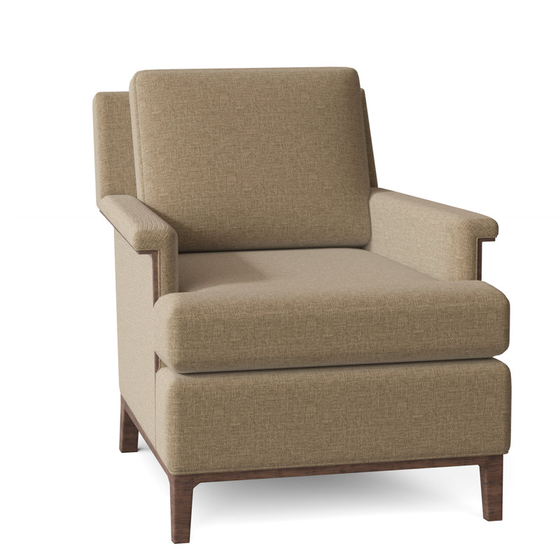 Fauteuil l 28,5 po Libby Langdon, Anthracite, 3162 polyester paille