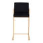 Tabouret de bar et de comptoir à dossier haut Brieon (ensemble de 2)-1184070464-1184070466-1184070486