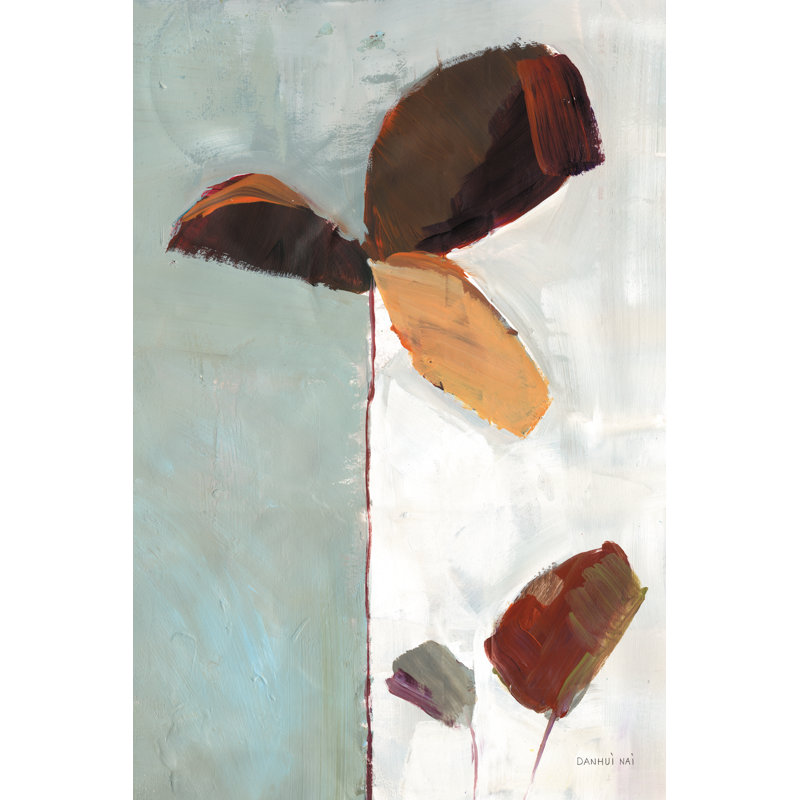 «Of Clover II» par Danhui Nai - Peinture, H 18 po x l 12 po, Toile tendue