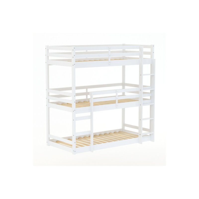 Brooksburg Single (3') Standard Bunk Bed, White