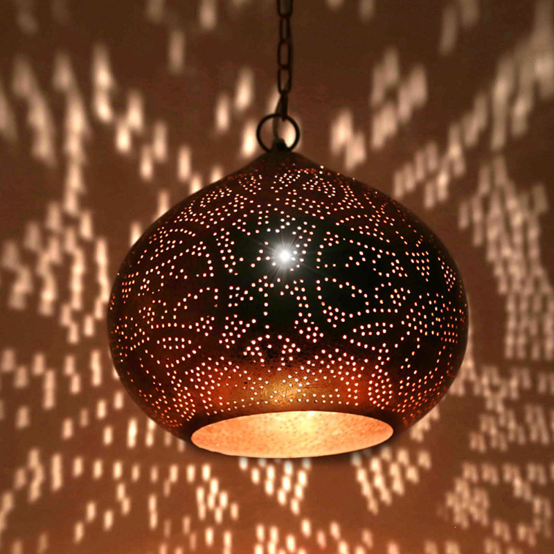 Cheatham 1 - Light Dome Pendant, Copper
