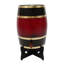 Baril de vin en bois de pin de 20 L / 5,28 gallons avec base et robinet, baril de vin de table rétro pour bar à domicile et réception-132063260