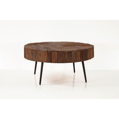 Evylene Solid Wood Top Single Coffee Table