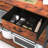 Kitchen Island Cart With Towel Rack And Fabric Drawers, Versatile Kitchen Cart With Power Outlets For Convenience