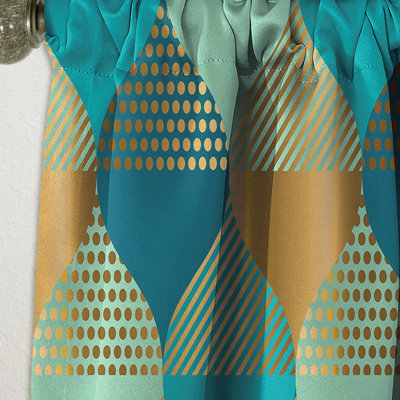 Rideau simple occultant de luxe Mid-Century