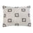 Housse et insert de coussin rectangulaire en coton Bowie
