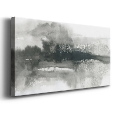 Dramatic Setting - Wrapped Canvas Print