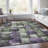 Machine Washable Indoor/Outdoor Xhevrie Sage Rug-314451713