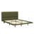 Modern Floating Bed Frame With 8 Dynamic Led Effects, Full Size, Pu Leather Upholstery, Effortless Setup-1771111663-1771111657