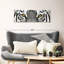 Œil de tigre blanc sur toile-244699963