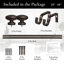 Tringle à rideau simple de 1 po de diamètre Aricel Meriville Prima, réglable-1361255663-1342456618
