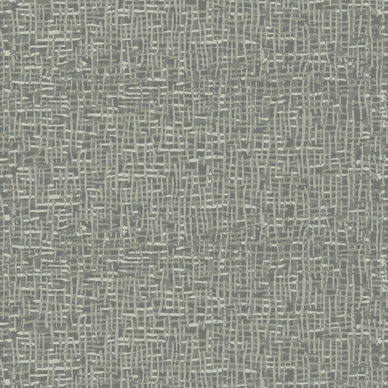 Papier peint gris anthracite Atomic Weave, Paper