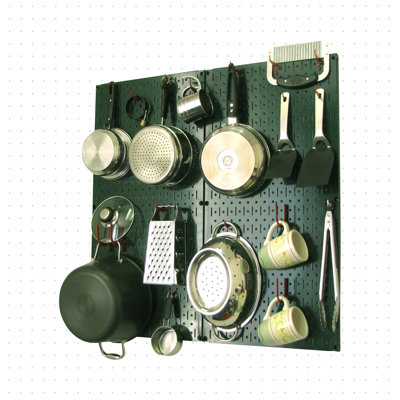 Metal Rectangle Wall Mounted Pot Rack