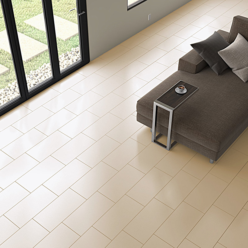 True Story Polished 12'' W x 24'' L Porcelain Throughbody Singular Tile, Tan
