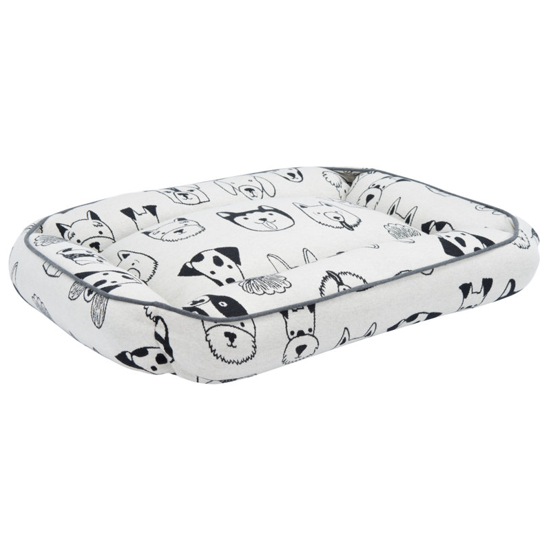 Lit pour animaux en coton, Grand (l 28 po x P 24 po x H 8 po)