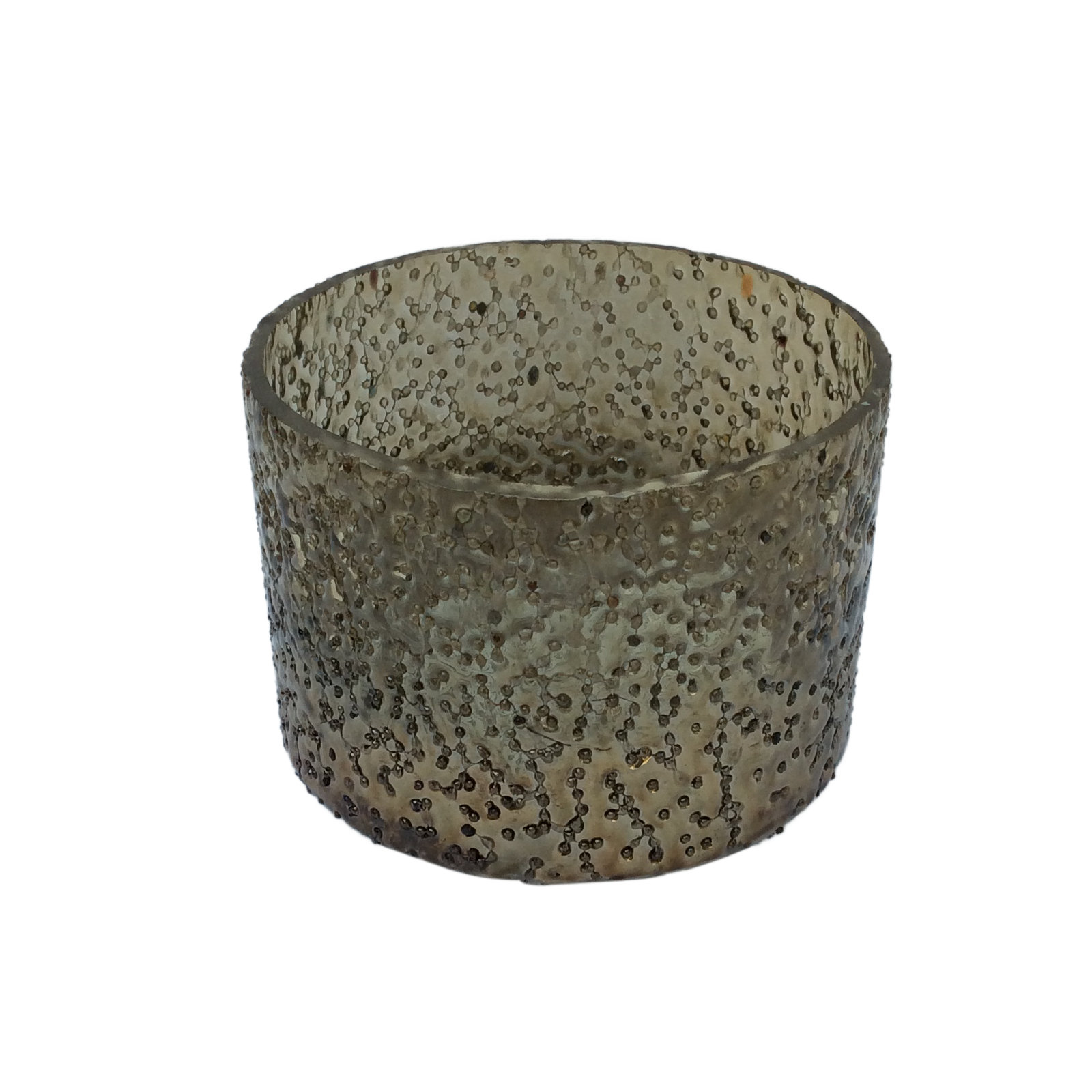 Dami Glass Table Vase, 3.5" H x 4" W x 4" D