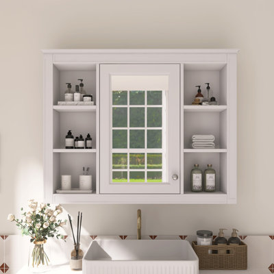 Armoire à pharmacie murale avec miroir