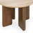 Idella Travertine Round End Table