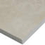 Carreau de sol en travertin adouci argent 18 po x 18 po Marzana