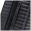 Ensemble de valises noires en polypropylène 4 pièces avec étui à cosmétiques 14 po, valises pivotantes 20 po / 24 po / 28 po