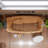 59'' x 26.75'' Soaking Wood Bathtub with Faucet