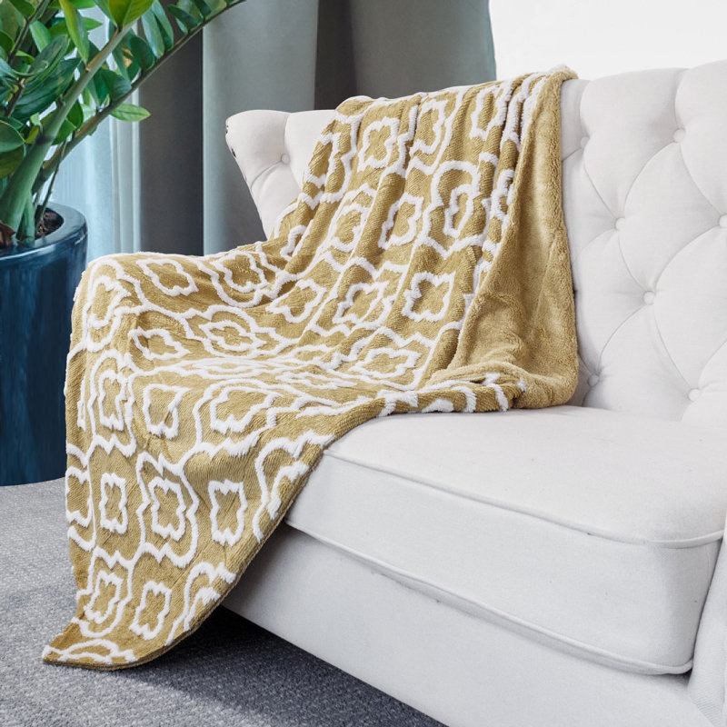Throw Blanket, Gold