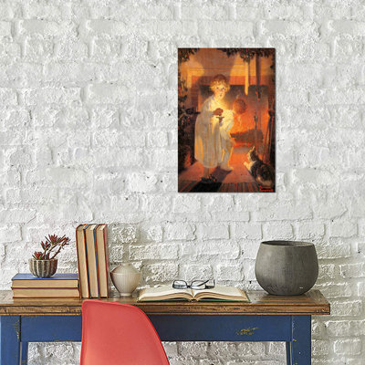 Norman Rockwell - Wrapped Canvas Print