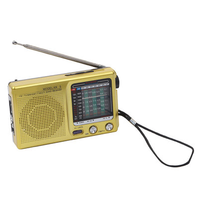 Full Band Radio Portable Digital Retro Multifunction Handheld Recorder Mini Receiver
