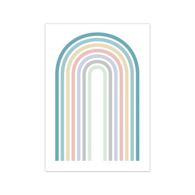 Colourful Rainbow Original - Print