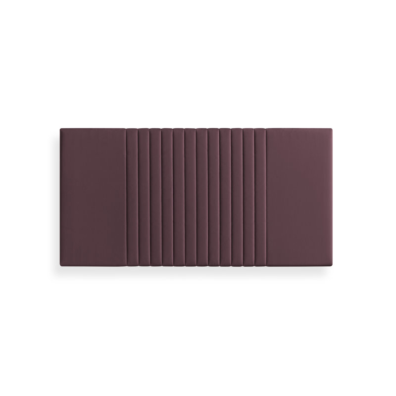 Upholstered Headboard, Bordeaux, Single (3')