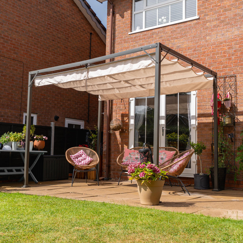 Hoosier 3m x 2.15m Steel Patio Gazebo