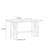 Solid wood ash simple rectangular dining table.-105507907