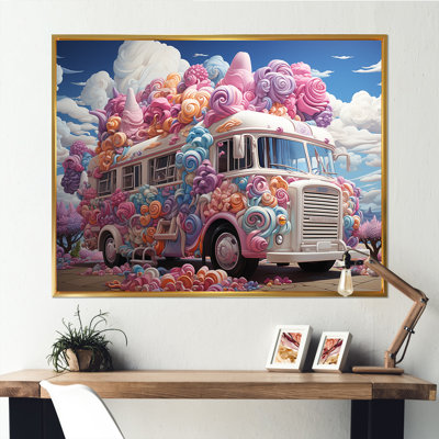 " Pastel Ice Cream Truck "