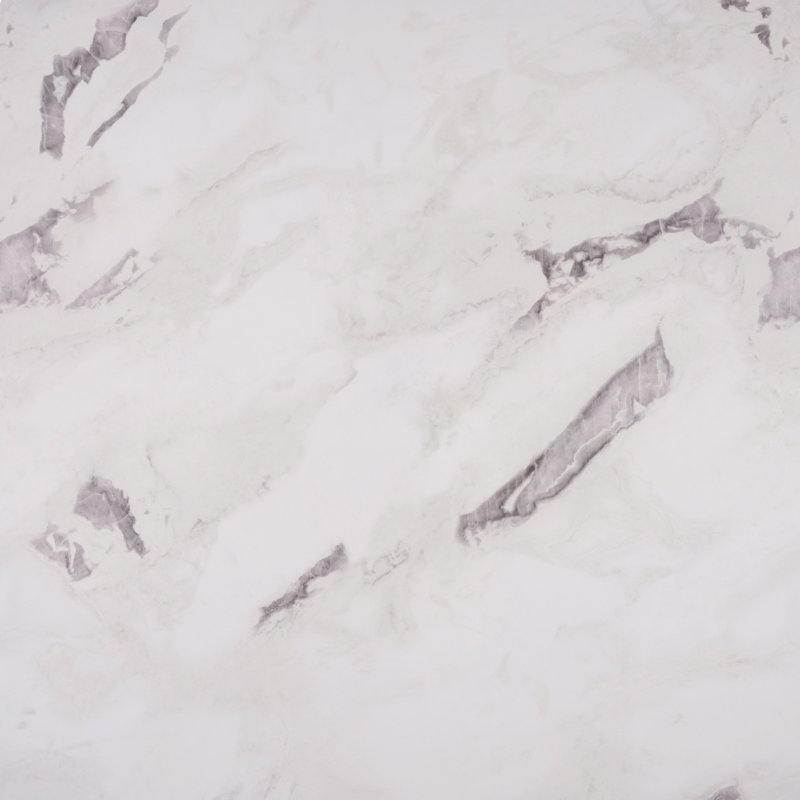 Fritzy Square Coffee Table In White Engineered Stone