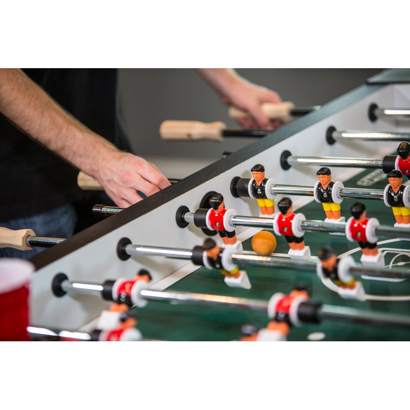Atomic Gladiator 56'' Black and Wood Foosball Table