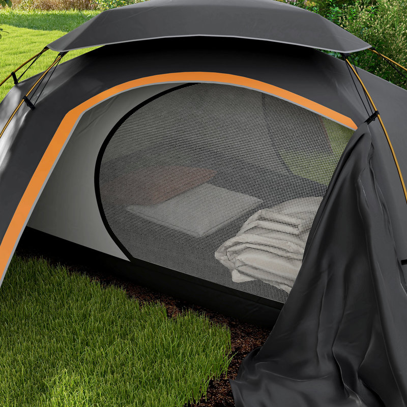 2 Person Tent, Black