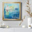 Mermaid Kisses - Toile encadrée de qualité supérieure - prête à être accrochée-77813390-77813402
