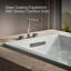 Underscore 60" x 32" Alcove/Tile In Whirlpool Acrylic Bathtub with Heater-418309317