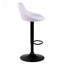 Tabouret de bar rotatif à hauteur ajustable Edward-61537939
