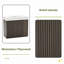 Meuble-lavabo Winston 36 po avec lavabo, grand meuble-lavabo autoportant de rangement pour salle de bain moderne, lavabo monobloc sans bonde ni robinet, à monter soi-même-1508846719