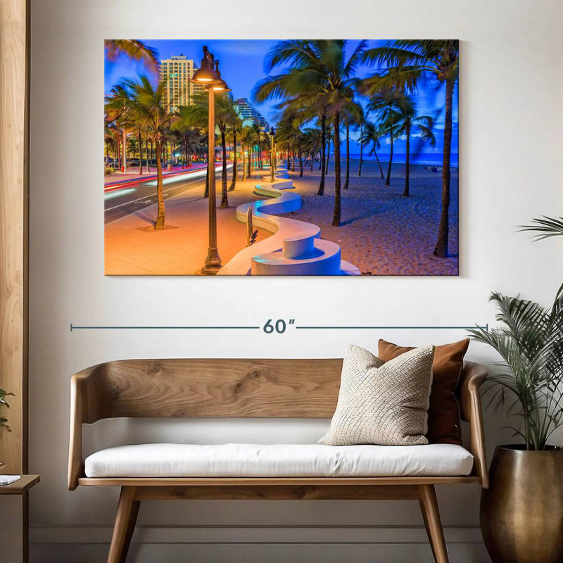 Ravi Fort Lauderdale Beachfront, H 34 po x l 51 po