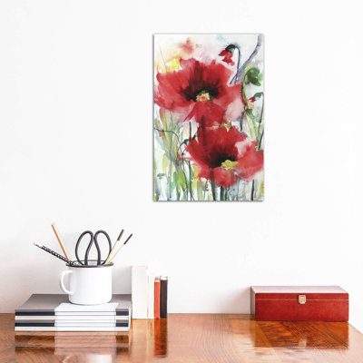 " Red Poppies " by Karin Johannesson