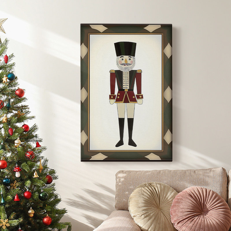 Art des Fêtes de Noël - Toile tendue avec châssis CXLIX, H 12 po x l 8 po
